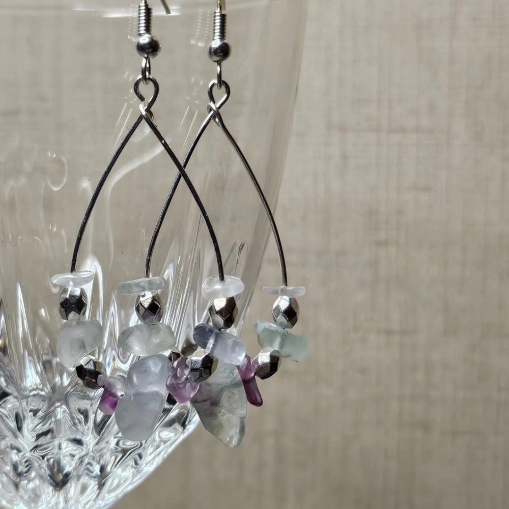 🗻 Earrings - Picture 2 of 3